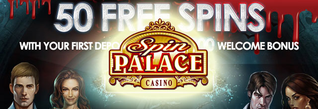 Spin Palace: 50 Extra Spins + $1000 Bonus