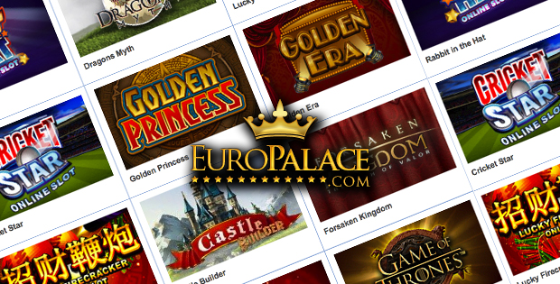 Euro Palace: 100 Spins + $500 Deposit Bonus