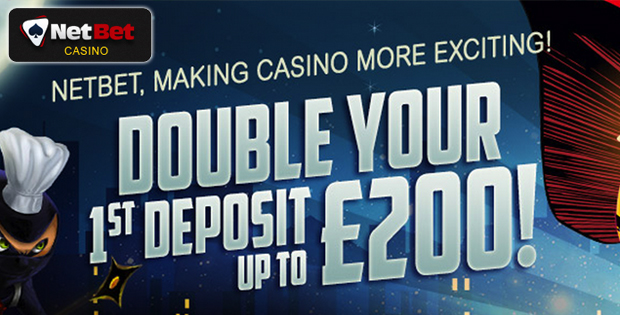 NetBet Casino: 10 No Deposit Spins + $500 Bonus