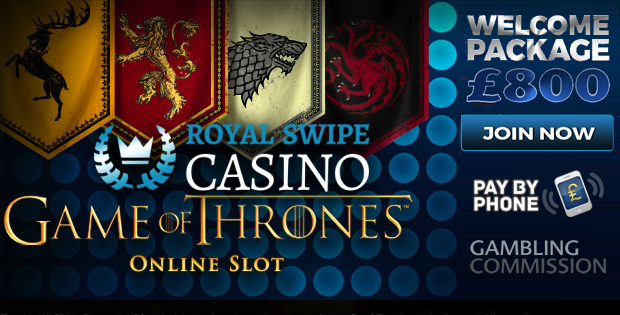 Royal Swipe Casino: $800 Deposit Match Bonus