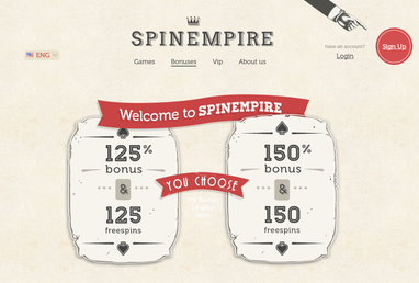 Spin Empire Mobile: 125 Bonus Spins + 125% Match