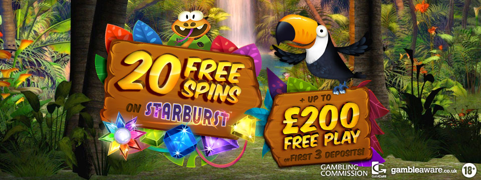 Amazon Slots: 20 Spins + $200 NEW Casino Bonus!