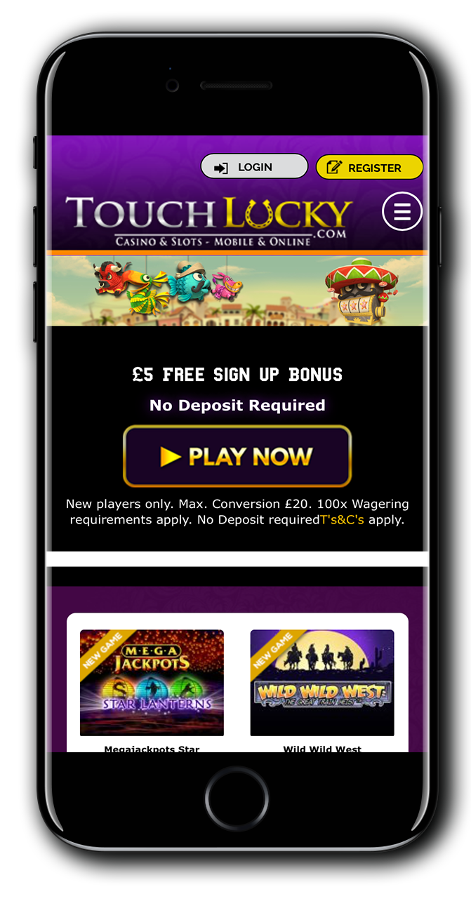 touch lucky no deposit Bonus