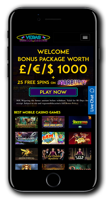 Vegas Mobile Casino No Deposit Spins